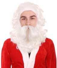 Professional Men's Santa Wig &