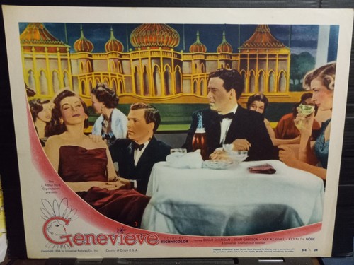 Lobby card 1954 genevieve - lobby, d