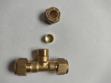 8mm Compression Tee LPG Gas