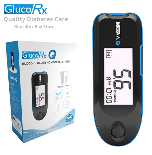 Glucorx blood glucose - blood, meter