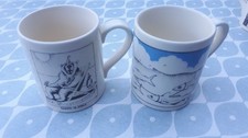 TWO SIMON DREW  Mugs: Joined Up Whiting and Baked Alaska.