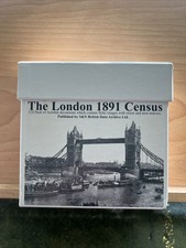 The London 1891 Census CD Pack Of Acrobat Documents S & N British Data 38 CD Set