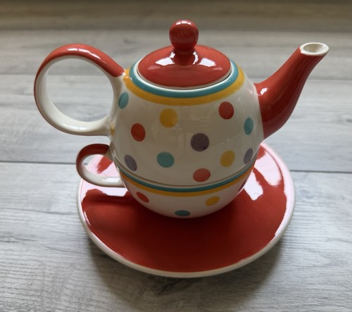 Whittard tea for one set - set, red
