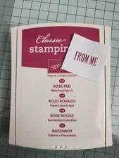 Stampin Up Ink Pad Rose Red