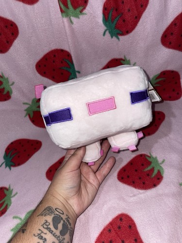 Minecraft axolotl plush soft - minecraft,