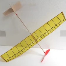 Rubber Powered Balsa Wood