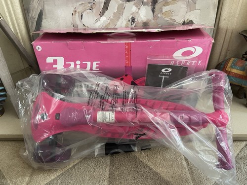 Osprey pink 3ride tri scooter - osprey,