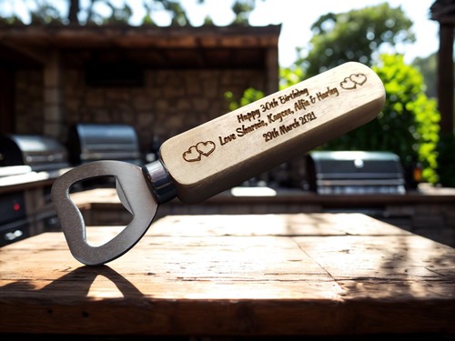 Personalised engraved wooden - engraved,