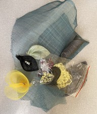 Millinery Hat Making/crafts Sinamay Small Bundle