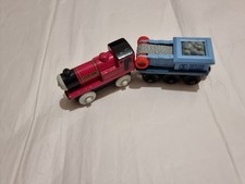 Thomas The Tank ENGINE & Friends WOODEN RHENEAS TRAIN WOOD & THE ROCK CRUSHER