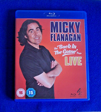 Micky Flanagan Blu-Ray Live Stand Up Comedy DVD, 2013 Back in the Game Tour