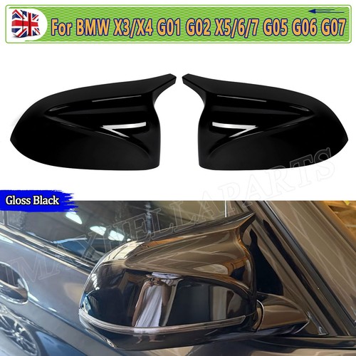 Gloss black wing mirror cover - wing,