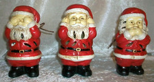 Three Wise Santas See Hear
