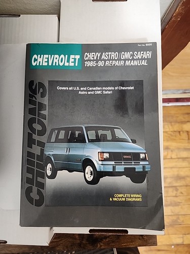 Chilton chevy astro gmc - chilton's, astro/gmc
