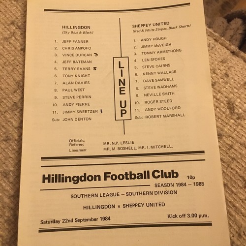 Hillingdon borough sheppey - v,