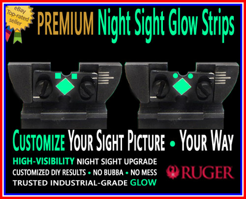Ruger night sights - 10/22,
