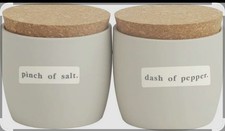 Ceramic Salt & Pepper Pots