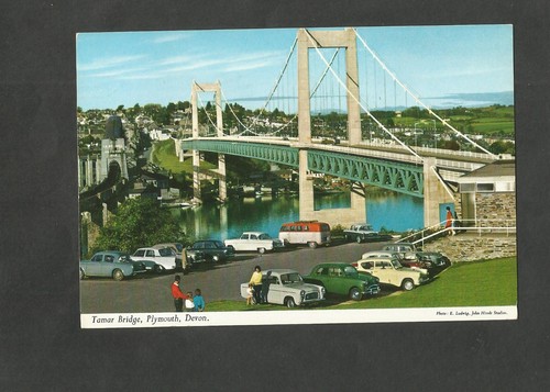 Postcard devon plymouth tamar - devon,