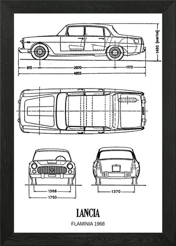 Bnw lancia flaminia - lancia,