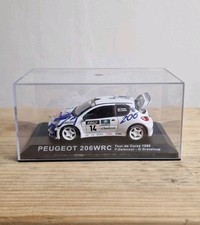 IXO DEAGOSTINI 1/43 PEUGEOT 206 WRC TOUR DE CORSE 1999 RALLY CAR 
