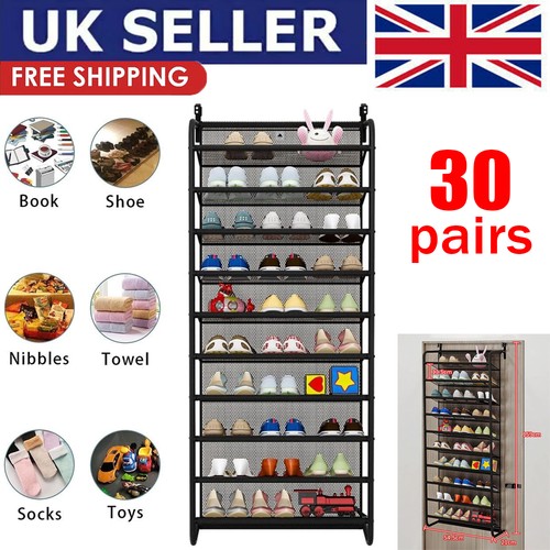 Pairs over door shoe rack - 30,