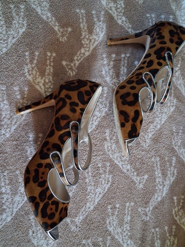Boden leopard print hair - hair, heel