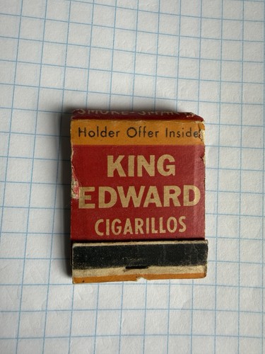Vintage matchbook king - matchbook,