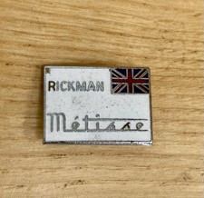 Vintage Rickman Metisse Enamel Pin Lapel Badge 1970s. Biker Motorcycle