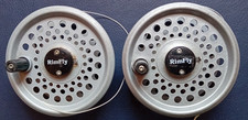 2 Leeda Rimfly spare spools with backing