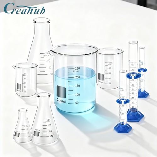 Lab glassware set - lab, 9
