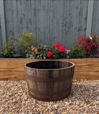 OAK EX-WHISKY HALF BARREL