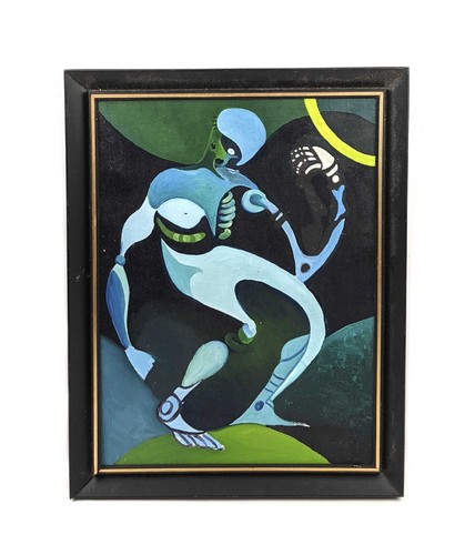 Vintage modern art abstract - modern,