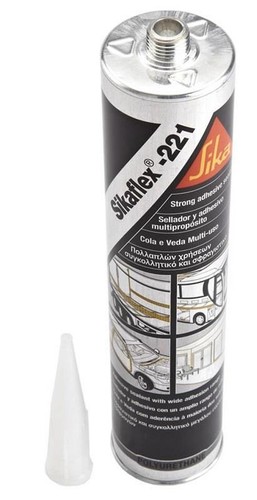 Sikaflex 221 black 300ml - black,