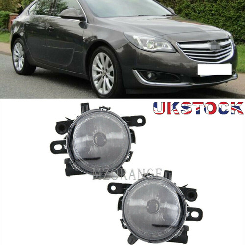 Pair front bumper - front, light