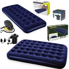 Double single airbed - double, flocked