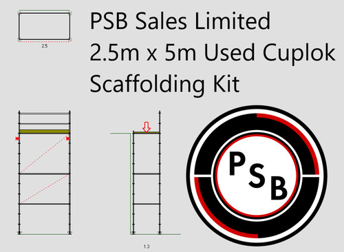 Cuplock system scaffold 5m - ,
