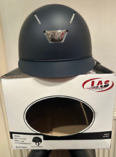 LAS Zeus Showjumping Helmet Size 59cm - Blue Matt