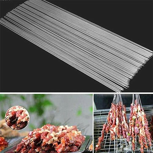 10pcs set metal skewer - 10pcs/set, metal-skewer