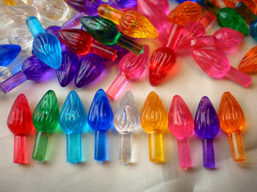Med twist bulbs pegs - bulbs, 9
