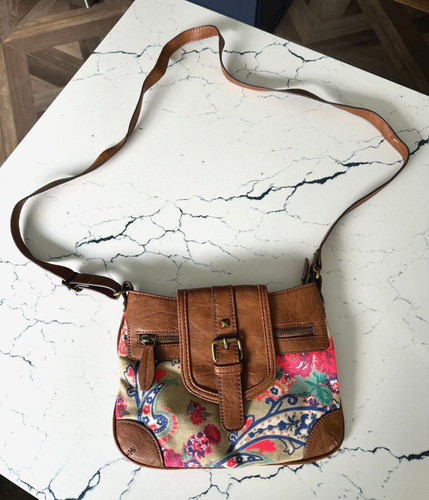 Aldo brown faux leather and - aldo,