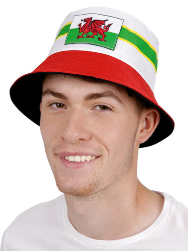 Welsh bucket hat adults - hat,
