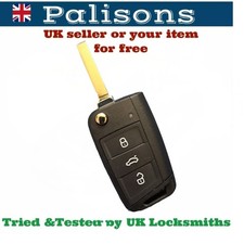 For SEAT LEON ARONA IBIZA REMOTE KEY FOB CASE HU162 BLADE