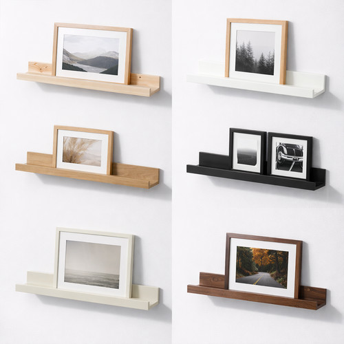 Floating wall shelf picture - floating,