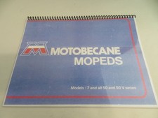 Motobecane Moped Models 7 And