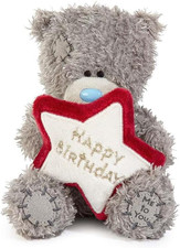Tatty Teddy 10cm Birthday Bear