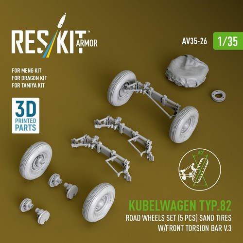 Kubelwagen typ 82 - 1/35, road
