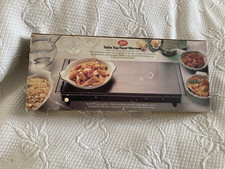 Vintage Table Top Food Warmer Boots British Made Boxed Candle Burner