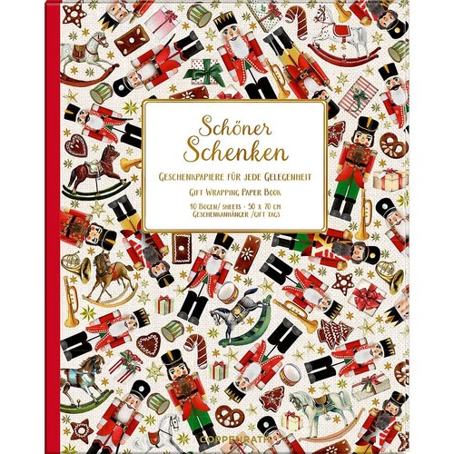 Nutcracker christmas wrapping - christmas,