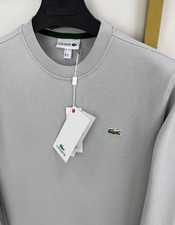 Mens Grey Lacoste Jumper Brand
