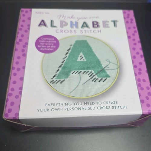 Alphabet cross stitch - alphabet,